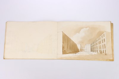 Lot 801 - An Artists Sketchbook of Perspective Drawing