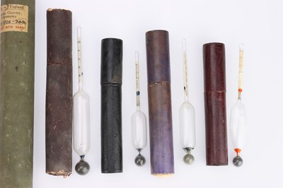 Lot 788 - A Mixed Selection of Specific Gravity Hydrometers