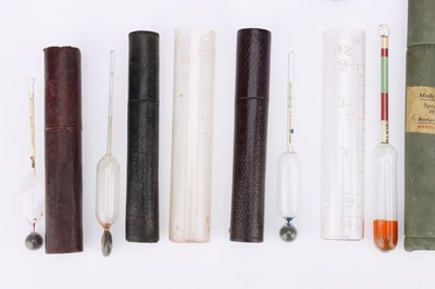 Lot 788 - A Mixed Selection of Specific Gravity Hydrometers