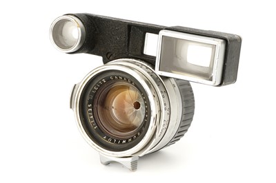 Lot 191 - A Leitz Summilux f/1.4 35mm ”Steel Rim’ Lens