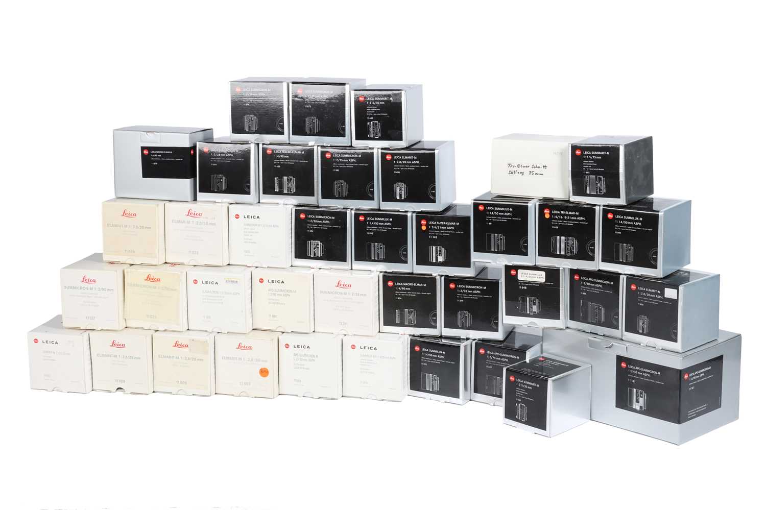 Lot 43 - A Selection of Empty Leica M Lens Boxes