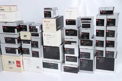 Lot 46 - A Selection of Empty Leica Boxes