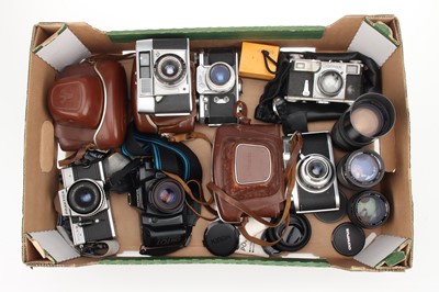Lot 79 - Various 35mm Film Cameras and Lenses