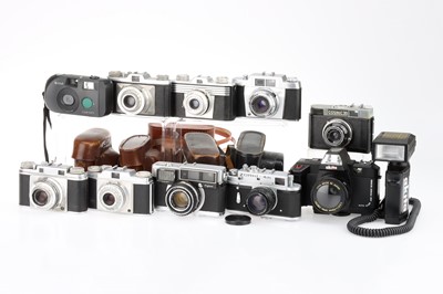 Lot 391 - A Collection of 35mm Film Cameras