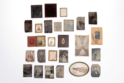 Lot 323 - A Collection of Tintype Photographs & Others