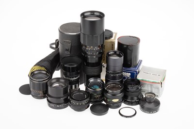 Lot 197 - A Mixed Selection of Various Lenses