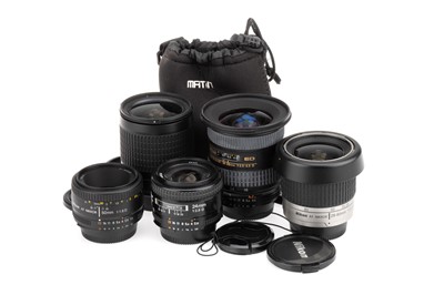 Lot 29 - A Group of Nikon AF Nikkor Lenses