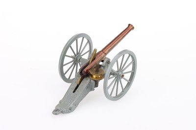 Lot 976 - Britains boxed 2064 155mm gun, 2058 American Civil War - Confederate Gun, and 9780 German Kettenkrad