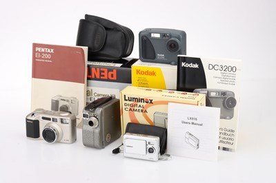 Lot 149 - A Group of Early Digital Cameras