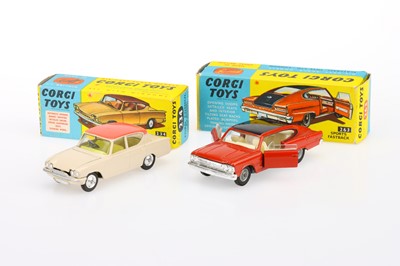 Lot 950 - Boxed Corgi 234 Ford Consul Classic and 263 Marlin Rambler