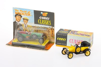 Lot 951 - Corgi Toys boxed Corgi Classics comprising 'The World of Wooster' Bentley 3 litre, and 9012 Ford