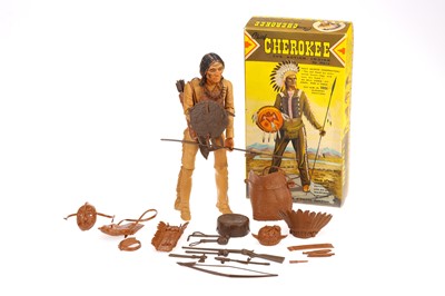 Lot 930 - Boxed Marx Toys Chief Cherokee from Johnny West series