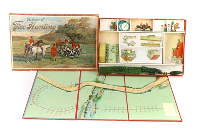 Lot 959 - Boxed Spears of Bavaria late 19th Century 'Game of Fox Hunting'