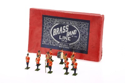 Lot 982 - Britains boxed set 27 Brass Band of the Line