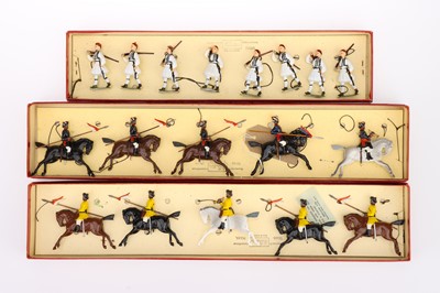 Lot 990 - Boxed Britains post WW2 set consisting of 47, 66 and 196