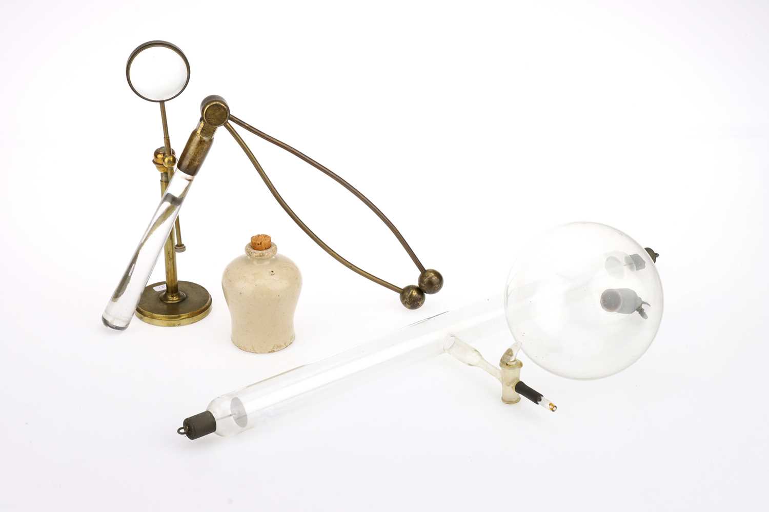 Lot 655 - A Small Collection Of Scientific Instruments,