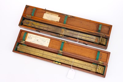 Lot 413 - 2 Customs Officers Folding Yard Measures