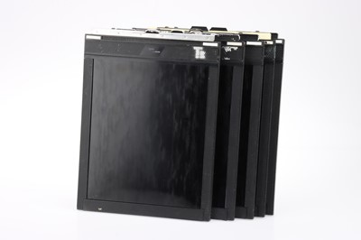 Lot 108 - A Selection of Five 8x10 Fidelity Deluxe Cut Film Holder DDS