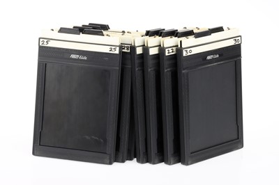 Lot 109 - A Selection of Eight 4x5 Fidelity Elite Cut Film Holder DDS