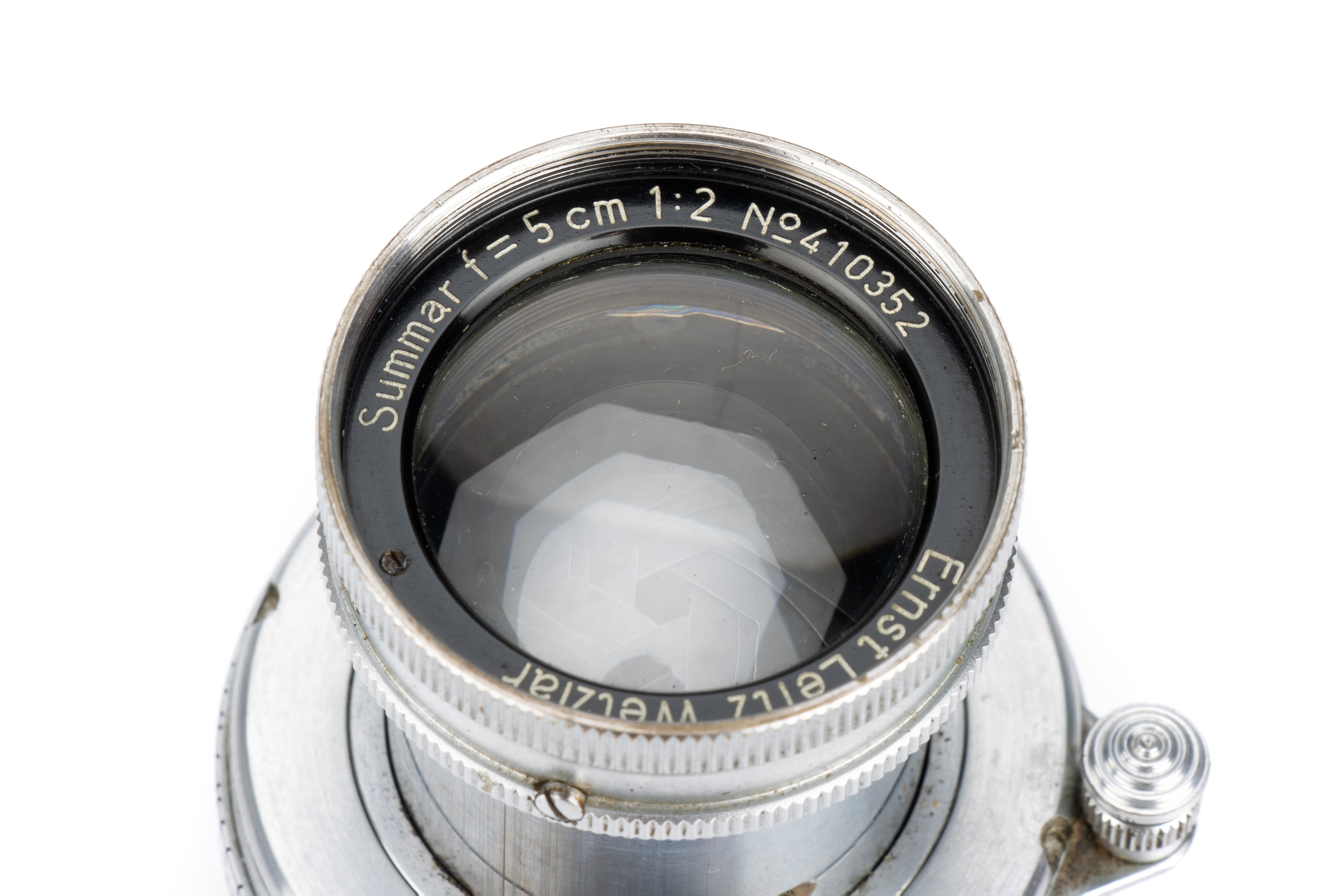 Lot 21 - A Leitz Summar Tropical f/2 50mm Collapsible