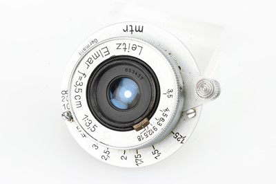 Lot 15 - A Leitz Elmar f/3.5 35mm Lens