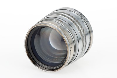 Lot 16 - A Leitz Xenon f/1.5 5cm Camera Lens