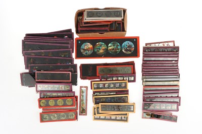 Lot 450 - A Collection of European Childrens Lantern Slides