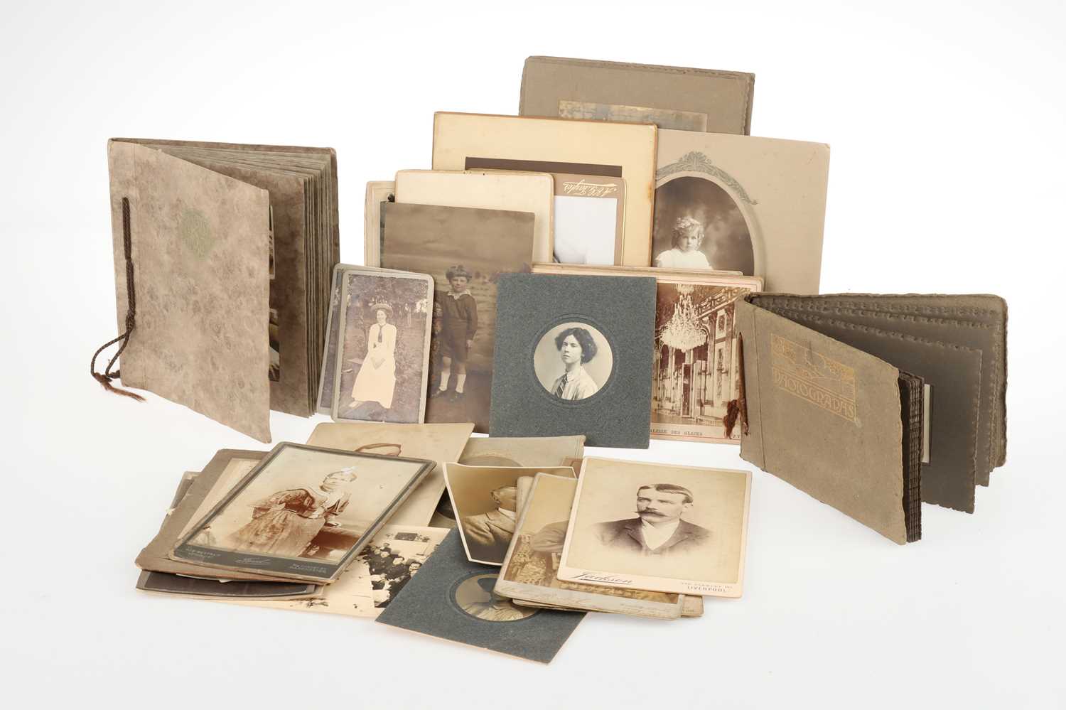 Lot 322 - A Collection of Carte de Visite Photographs