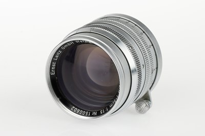 Lot 12 - A Leitz Summarit f/1.5 5cm Camera Lens