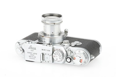 Lot 3 - A Leitz Leica IIIf 35mm Rangefinder Camera