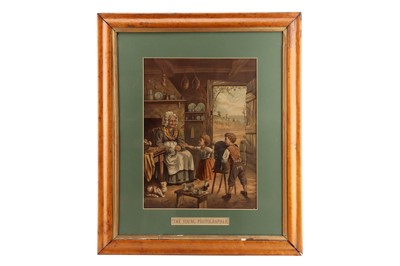 Lot 494 - Large Camera Related Victorian Lithograph