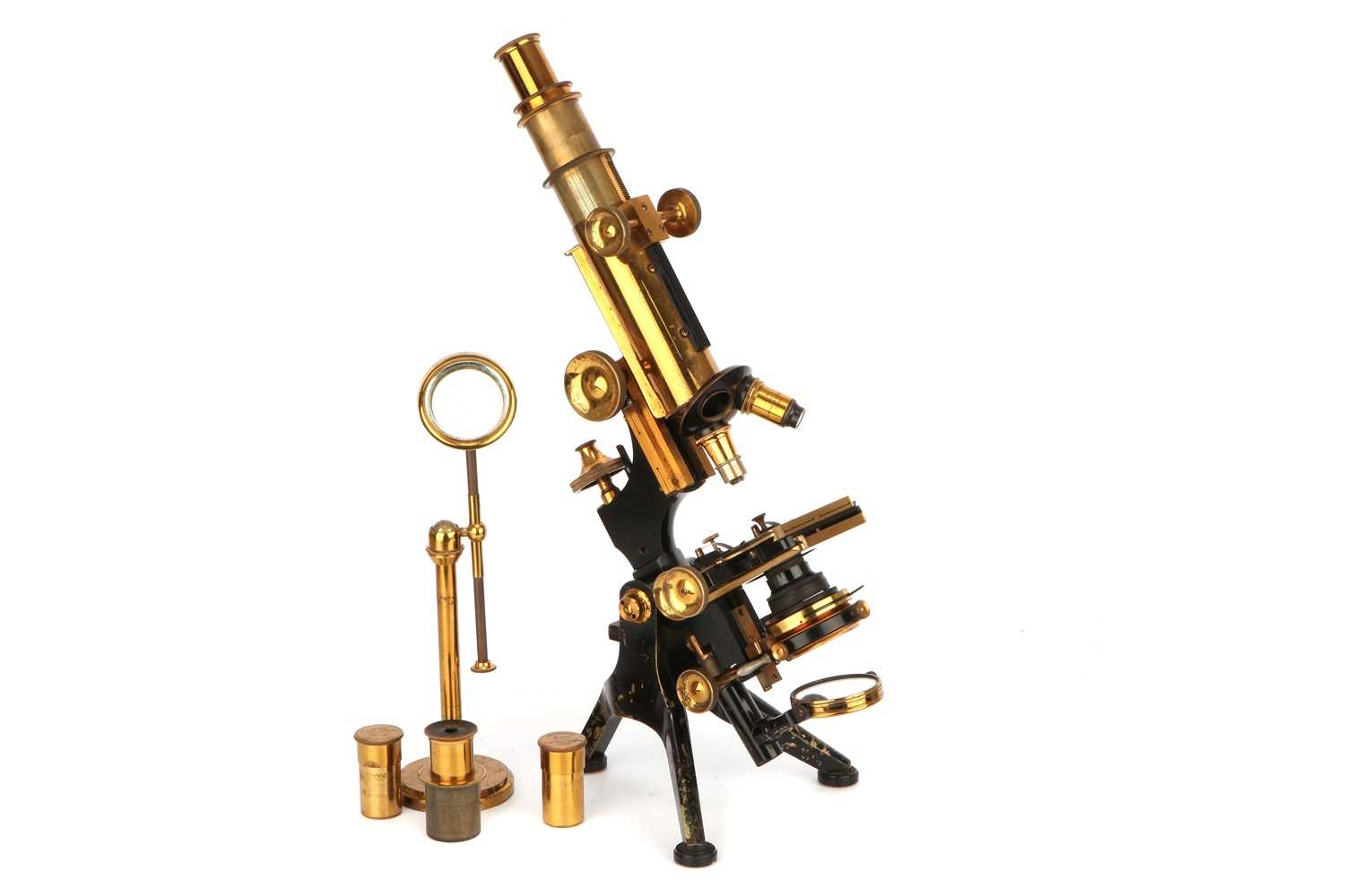 Lot 22 - A Watson 'Royal' Compound Microscope,