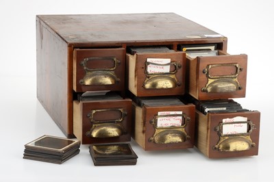 Lot 473 - A Large Cabinet of Magic Lantern Slides