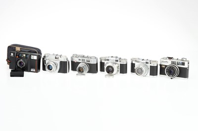 Lot 60 - A Selection of Compact 35mm Cameras