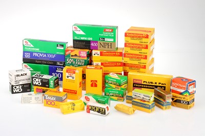 Lot 287 - A Large Selection of Expired Unused Reversal and Other Films