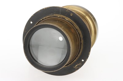 Lot 243 - An Unmarked Brass Petzval Lens