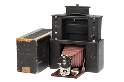 Lot 235 - A Blair Camera Co. No.3 Focussing Weno Hawk-Eye Folding Bed Camera