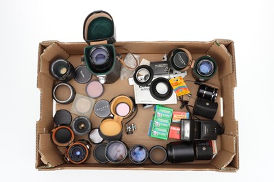 Lot 189 - A Selection of Pentax Takumar and Other M42 Lenses