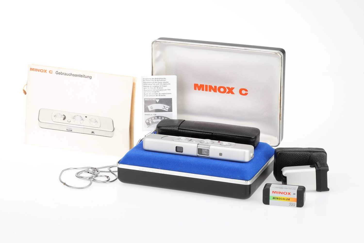 フィルムカメラ MINOX C Minox C Camera (Black) | Blue Moon Camera