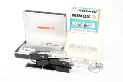 Lot 131 - Two Minox C Sub-Miniature Cameras