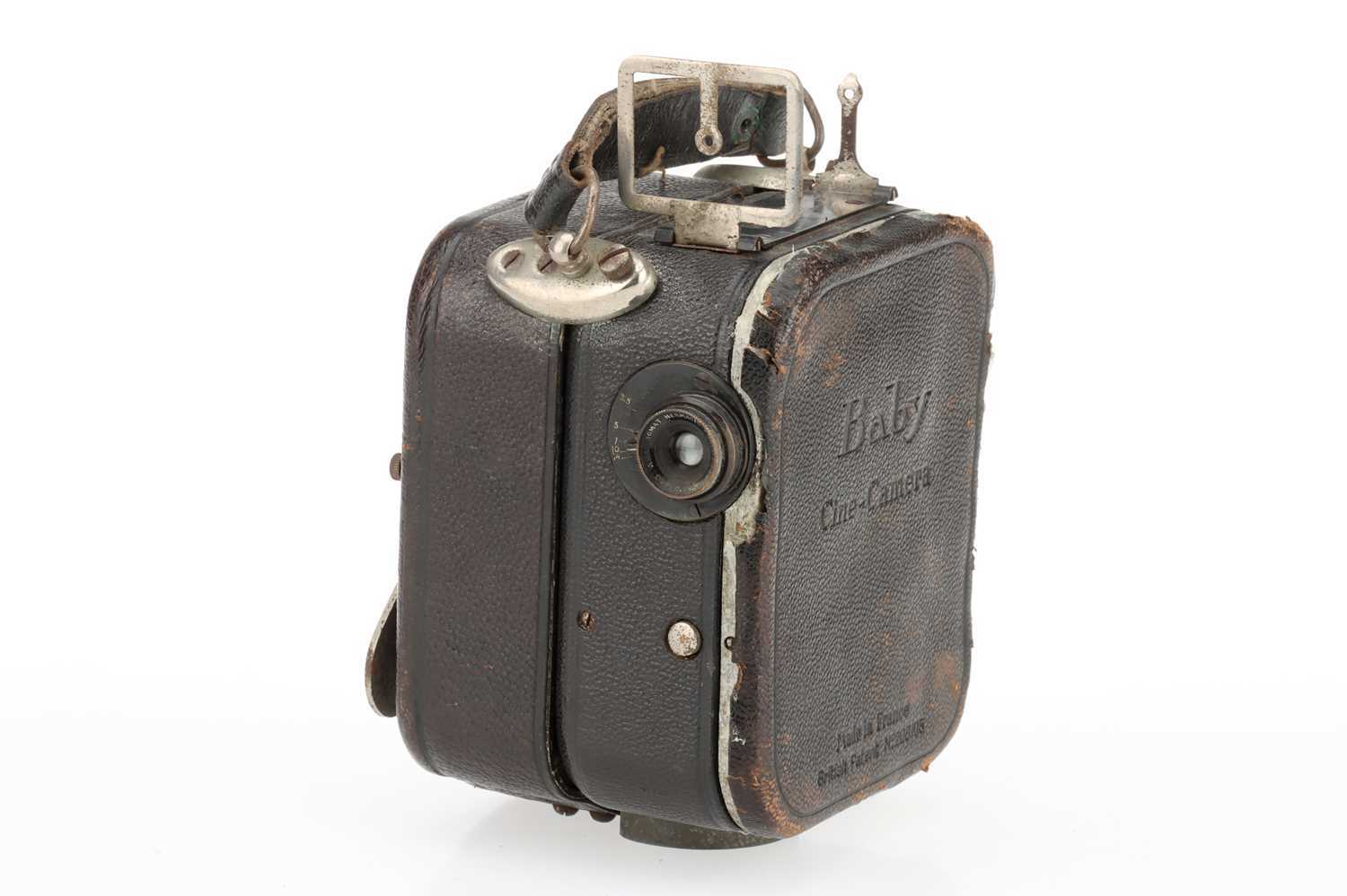 Lot 530 - A Pathe Baby with Motor 9.5mm Cine Movie Camera