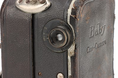 Lot 530 - A Pathe Baby with Motor 9.5mm Cine Movie Camera