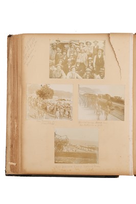 Lot 93 - Archive of Naval photograph Albums and Log books relating to Vice-Admiral George William McOran Campbell