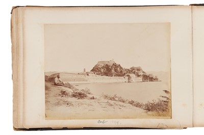 Lot 93 - Archive of Naval photograph Albums and Log books relating to Vice-Admiral George William McOran Campbell