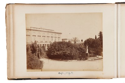Lot 93 - Archive of Naval photograph Albums and Log books relating to Vice-Admiral George William McOran Campbell
