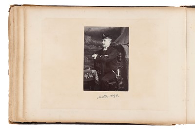 Lot 93 - Archive of Naval photograph Albums and Log books relating to Vice-Admiral George William McOran Campbell