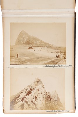 Lot 93 - Archive of Naval photograph Albums and Log books relating to Vice-Admiral George William McOran Campbell