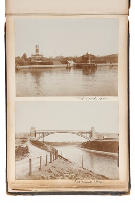 Lot 93 - Archive of Naval photograph Albums and Log books relating to Vice-Admiral George William McOran Campbell