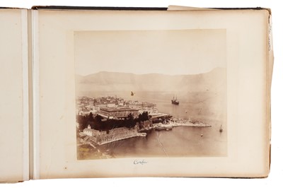 Lot 93 - Archive of Naval photograph Albums and Log books relating to Vice-Admiral George William McOran Campbell