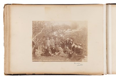 Lot 93 - Archive of Naval photograph Albums and Log books relating to Vice-Admiral George William McOran Campbell